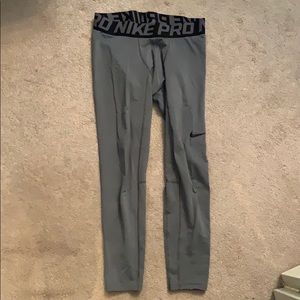 Nike Pro compression pants.
